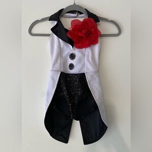 Weissman "Top Hat, White Tie and Tails" Tuxedo Suit Inspired Dance Costume